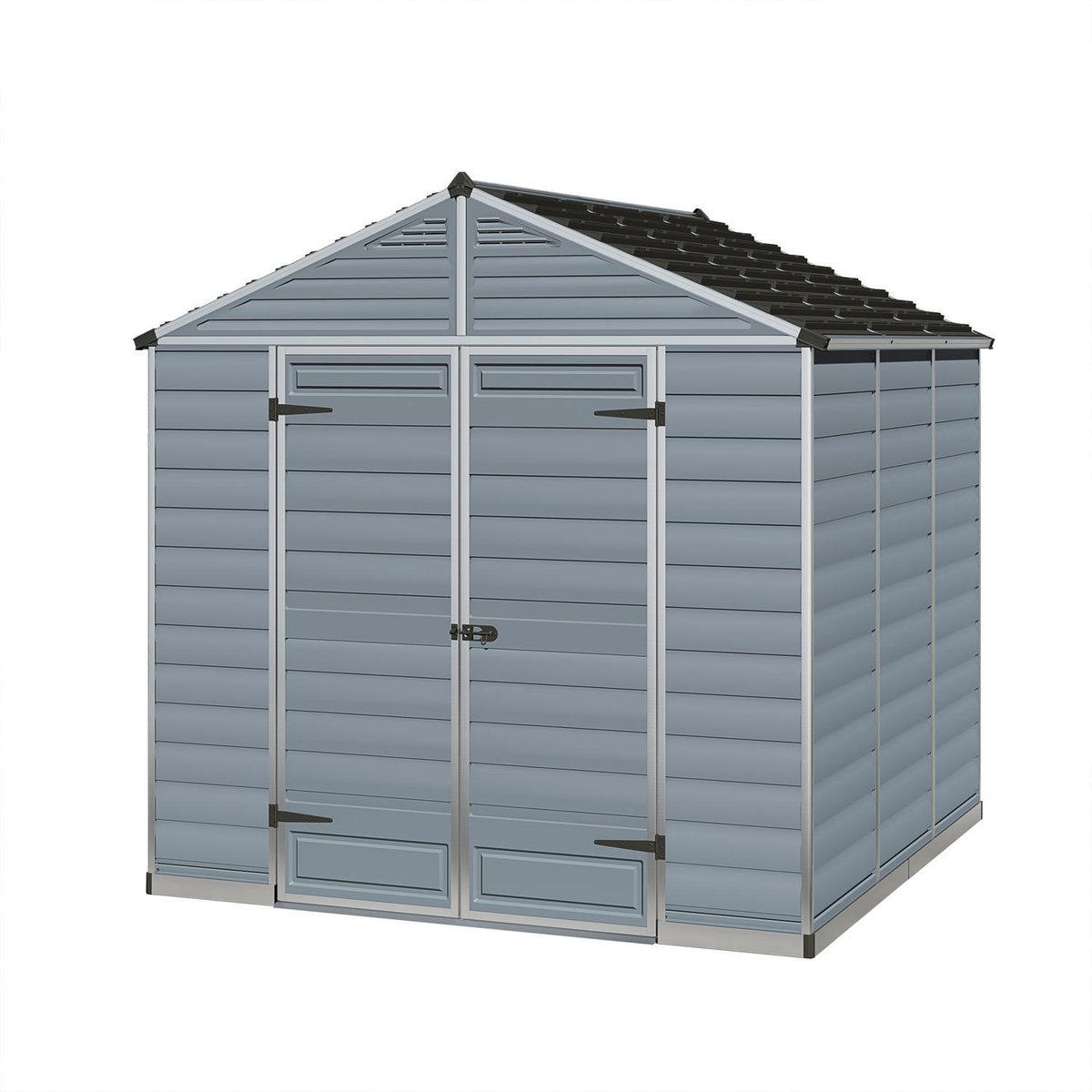 Palram Canopia 8x8 Plastic Skylight Grey Shed | Sale Now On