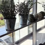 Janssens Silver Full Length Integrated Shelving