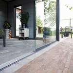 Glass Sliding Doors - Anthracite
