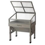 VegTrug Cold Frame Cover for Classic 1m Planter Grey Wash