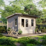 Double Doors Left / Window Right