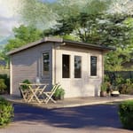 Double Doors Left / Window Right