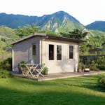 Double Doors Left / Window Right