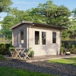 Double Doors Left / Window Right