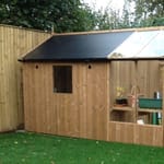 Combination Shed Extension 6ft x 6ft with Floor