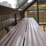 8ft long 2 Slat Shelving