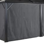Curtains for Sojag Meridien Gazebo 3.7m x 4.9m