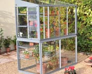 Mini Lean To Greenhouses With Backs