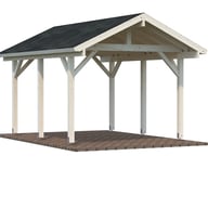 Palmako Robert 11.7 Carport Natural Wood Finish