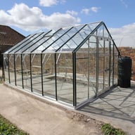 Elite Supreme 10x14 Greenhouse - Horticultural Glazing