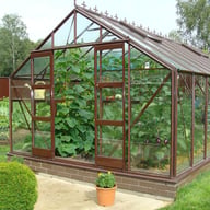 10x20 Elite Supreme with Brown Glazing Capping