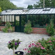 12x19 Janssens Mur Dwarf Wall Greenhouse