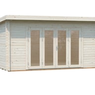 Palmako Lea 4.5m x 4m Pent Log Cabin