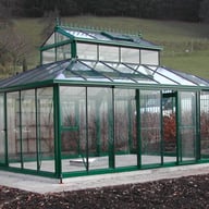 15x20 Janssens Kathedral Orangery Green Greenhouse
