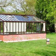 19x12 Janssens Mur Dwarf Wall Greenhouse