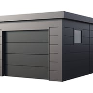 Telluria Classico 3654G Metal Garage in Anthracite