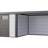 Telluria Classico Lounge Large with windows 3330 Metal Garden Room in White