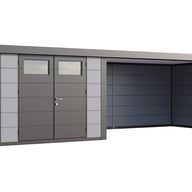Telluria Classico Lounge XL 3030 Metal Garden Room in Light Grey