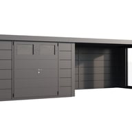 Telluria Classico Lounge XL with windows 3030 Metal Garden Room in Anthracite