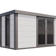 Telluria Luminato 3930 Metal Garden Building in White