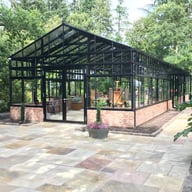 Janssens Gigant Victorian dwarf wall greenhouse