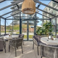 Inside a Janssens Gigant Victorian greenhouse