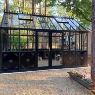 Janssens Helios Retro Victorian greenhouse