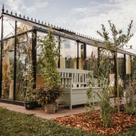 Janssens Senior black greenhouse lifestyle view