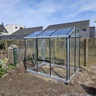 Janssens Urban Hobby greenhouse in silver