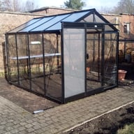 ACD R204 Straight Wall Greenhouse Black - manufacturer photograph