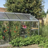 ACD R204 Straight Wall Greenhouse Silver - manufacturer photograph