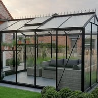 ACD R205 Straight Wall Greenhouse Black - manufacturer photograph