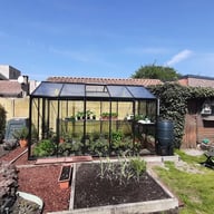 ACD R205 Straight Wall Greenhouse Black - manufacturer photograph