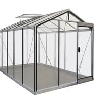 ACD R205 Straight Wall Greenhouse Silver - manufacturer photograph