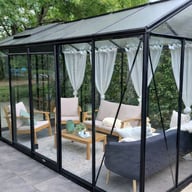 ACD R205XH Extra High Greenhouse Black - range illustration