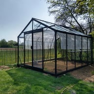 ACD R305 Straight Wall Greenhouse Black - manufacturer photograph