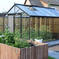 ACD R306 Straight Wall Greenhouse Black - manufacturer photograph