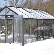 ACD R306 Straight Wall Greenhouse Black - manufacturer photograph
