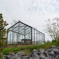 ACD R306 Straight Wall Greenhouse Black - manufacturer photograph