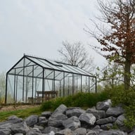 ACD R306 Straight Wall Greenhouse Black - manufacturer photograph