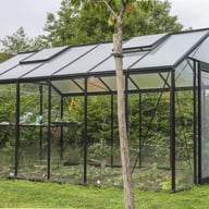 ACD R306 Straight Wall Greenhouse Black - manufacturer photograph