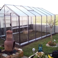 ACD R306 Straight Wall Greenhouse Silver - manufacturer photograph