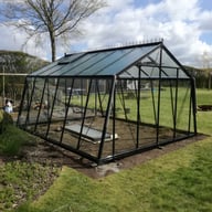 ACD S206 Sloping Wall Greenhouse Black - manufacturer photograph