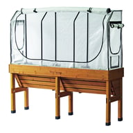 Wall Hugger Greenhouse Frame and Multi-Cover Set 1.8m - image 2