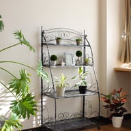 Folding Plant Stand 4 Shelf - image 2
