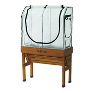 Wall Hugger Greenhouse Frame and Multi-Cover Set 1m - image 2