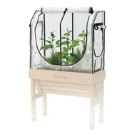 Wall Hugger Greenhouse Frame and Multi-Cover Set 1m - image 5