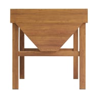 VegTrug Aluminium 1m - Teak - image 3