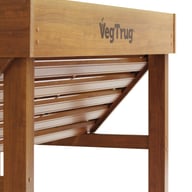 VegTrug Aluminium 1m - Teak - image 4