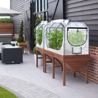 VegTrug Aluminium 1.8m - Teak - image 4